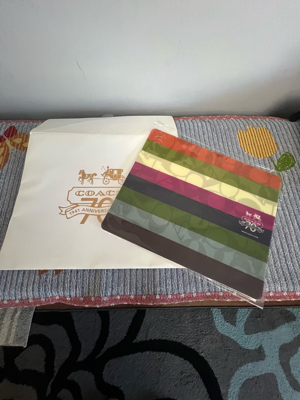 Coach Legacy 2011 Mouse Pad New in Envelope